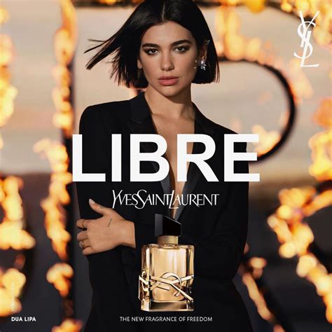 ysl libre perfume dua lipa|dua lipa ysl commercial.